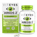 Vitøjne AREDS 2 Eye Vitaminer, Classic Macular Support, Allergen Free Kapsler, med naturlige E-vitamin, C-vitamin, zink, kobber, Lutein & Zeaxanthin, Eye Doctor Trusted, Fremstillet i USA, 60 Ct