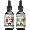 Hvorfor ikke naturlige økologiske vitamin B12 og vitamin D3 K2 flydende dråber