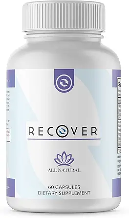 Anti Alkohol Drink Support - Håndfuld support med Kudzu, L Glutamin B Vitaminer RNA / DNA kompleks og meget mere. 60 Kapsler