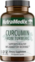 Nutramedicinsk Curcumin - 500 mg gurkemeje - fremmer en sund inflammatorisk reaktion, immunsystem, hjerne, hjerte og lever støtte (120 kapsler)