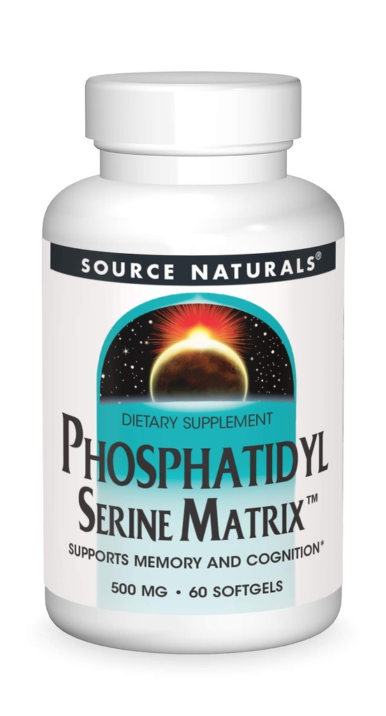 Kilde Naturals Phosphatidyl Serine Matrix 500 mg - 60 Softgels