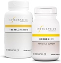 Integrativ terapi Bundle med berberine, 60 kapsler & tri- Magnesium, 90 kapsler - Berberine til metabolisk støtte * - Tri- Magnesium til hjerte & ben sundhed *