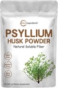 Micro Ingredients Psyllium Husk Powder, 2lbs (32oz) Name 124; Daily Opløselige Fiber Supplement # 124; India Origin # 124; Natural Prebiotics & Probiotics # 124; Understøtter fordøjelig sundhed # 124; Non- GMO, Keto Friendly, Vegan