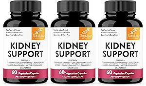 Sandhu 's Kidney Cleanse Detox & Repair Support Supplement til mænd og kvinder; med Cranberry Extract
