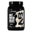 NutraBio 100% Whey Protein Isolate Protein Powder, 25g Protein med komplet Aminosyreprofil, Non- GMO, Soy & Gluten Free, Low Carb, Low Calorie Whey Protein Powder, Raw Unflavored, 2 Lbs