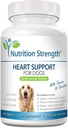 Hjertestøtte til hunde med Taurine & Carnitin, fremme blodcirkulation, Support Kardiovaskulær funktion, Heart Muscle Integrity & Gratis Radical Defenses, 120 tyggetabletter