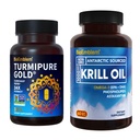 Bioemblem antarktisk krill olie supplement gurkemeje curcumin med klinisk undersøgt TurmiPure