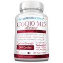 Godkendte Science ® CoQ10 MD - Extra Strength 300mg Pure CoQ10 med Bioperine ® til hurtigere absorption - Optimal support - 3 måneders forsyning