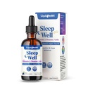 LIQUIDHealth Sleep Well Natural Sleep Aid Melatonin Drops - Bedre søvn & Mood, Slap af og rolig sind, Falde Asseep Hurtigere ophold Søvn Længere - Made in USA, Vegan, Sugar- Free, Drug Free, Non-GMO (2 oz)