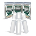 wananfu Pre- Separated Tomme kapsler 0 Vegetar (1000 Greve), Clear Filtable Veggie Pille Kapsler størrelse 0 til at lave dine egne kosttilskud