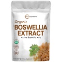 Organic Boswellia Serrata Extract Powder, 8 Ounce, Pure Boswellia Supplement med 65% Boswellic Acid, Understøtter Joints, Knees og Bones Health, Non- GMO, Pet Friendly, Indien Oprindelse