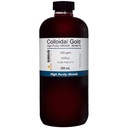 Sand kolloid guld - 200 ppm - 99,99 +% renhed - 500 ml (16,9 Fl Oz) i klar BPA- fri plastflaske - Made in USA