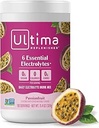 Ultima Replenisher Daily Electrolyte Powder Drink Mix - Sugar Free - Passionsfrugt, 90 Servering - Hydration Powder med 6 Key Electrolytes og Trace Minerals - Keto Friendly, Non- GMO