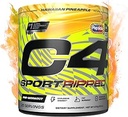 Cellucor C4 Ripped Sport Pre Workout Powder - NSF Certified for Sport - 200mg Caffeine + Cayenne Extract + Carnitine Tartrate + Beta-Alanine - Hawaiian Pineapple, 20 Servings