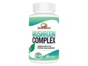 Rise- N- Shine Mushroom Complex Supplement for Clarity & Focus - Immunsupport w / Lions Mane, Reishi, Mushroom, Chaga, Maitake & Shiitake Mushroom - 30 dages forsyning - 30 kapsler