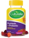 Culturelle Kids Chewable Probiotika for Børn Age 3 +, 30 Greve Daglige Probiotiske Gummier for Kvinder & Mænd, Berry Flavor, 52 Greve