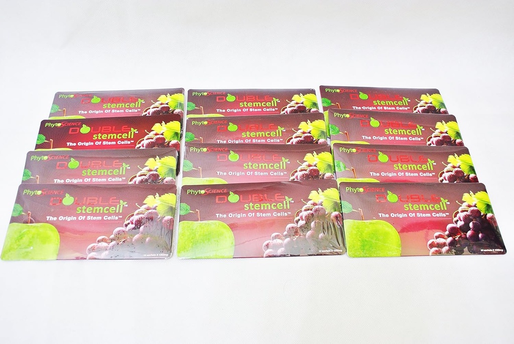 12X PhytoCellTec Apple og Grape StemCell Dobbelt StemCell supplement Anti Aging