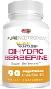Pure Nootropics - Dihydroberberine Supplement (GlucoVantage) 100 mg, 90 Kapsler