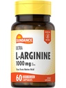 Sundance L- Arginin 1000mg Kapsler: 124; 60 Greve: 124; Gratis Aminosyre: Supplement 124; Non- GMO og Gluten: Free Supplement: