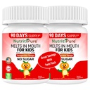 Tyggetabletter til børn (Ferronyl ® / Carbonyl Iron 9 mg med vitamin C 30 mg) Tabletter i Tangerine Tango Orange Flavor Kids Supplement 90 Tæl (2 flasker)