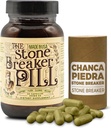 The Stone Breaker Pill 60 Kapsler - Gallblære og Nyre Kosttilskud med Chanca Piedra, Selleri Frø, og Saw Palmetto - Urter og Økologisk Gallblære og Nyre Stone Breaker for Nyre Stones