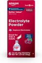 Basic Care Electrolyte Powder Pakninger til børn og voksne, Cherry Flavor, 6 tal (pakning med 1)