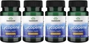 Swanson Lycopene - Natural Supplement Fremme Prostata sundhed, hjerte sundhed, & støtter blodtryk inden for det normale område - Herre sundhed supplement - (60 Softgels) 4 Pack