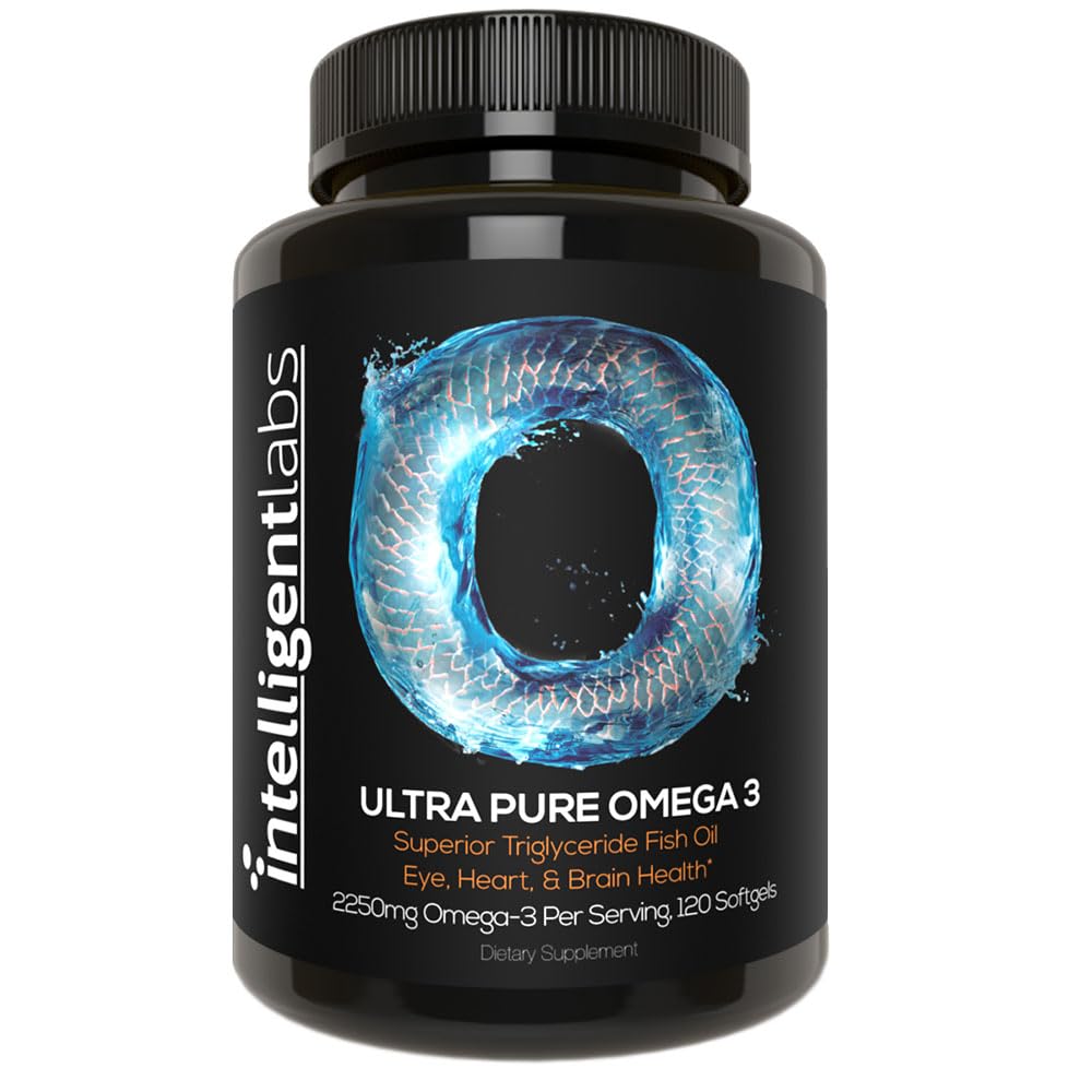 Intelligente Labs Triglyceride Omega 3; 2250mg pr 3 - Capsule Serving