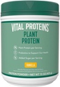 Vital Proteins Protein Powder - 20g Plant Based Protein with Chickpea - 1B CFU Probiotic for Gut Health, No Added Sugar - Vanilla, 15 oz