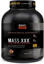 GNC AMP Mass XXX, klinisk bevist vægt Gainer Protein Powder, Forbedrer styrke og størrelse, 780 kalorier, 50g protein, Mikroniserede Aminosyrer, Kreatin, Betain, Chokolade, 13 tjene, 6 pounds