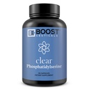 BoostCaces Phosphatidylserine 500mg Complex - Vegan Brain Sleep Support - Phosphatidylserine 100mg Plus Ginko Biloba, Gotu Kola & mere - Ingen Stearates Non- GMO Gluten Free 90 Ct