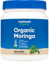 Nutricost Organic Moringa Powder 1LB (16oz) - Gluten Free, Non- GMO, Vegetarisk Friendly