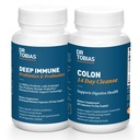 Dr. Tobias Diguestive Kickstarter Bundle med Colon 14 Day Cleanse & Deep immun Probiotika & Prebiotika