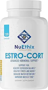 NuEthix Formuleringer Estro- Cort Anti- Østrogen Nutritional Support Kosttilskud, 120 Kapsler