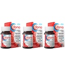 Dona Krystallinsk Glucosamine Sulfate, 750 Mg, fælles tillæg piller til knæe Comfort & fælles sundhedsstøtte, 750 Mg, 60 Greve (3 Pack)