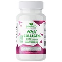 Max Collagen Plus C (60 hætter) - Alle naturlige kollagen kapsler med Biotin & Bioperine til Boost Anti Aging Hydration & Hud Firmness - Collagen piller til at styrke knogler og negle
