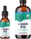 Vimergy Liquid B12 (30 ml) og Liquid B12 Refill (240 ml) - Bundle