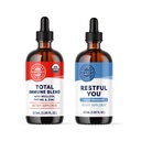Virergy Total immunblend (115 ml) & flydende melatonin (115 ml) Kit