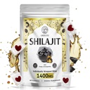 1400 MG Shilajit Gummies, Shilajit Pure Himalayan Organic Gummies with Ashwagandha, Himalayan Shilajit for Men, 85 + Trace Minerals & Fulvic Acid, individuelt indpakket, sukkerfri, 60 tællinger