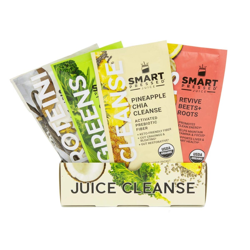 SMART Pressed Juice 1- Day Organic Juice Cleanse against 124; Sund Detox Program