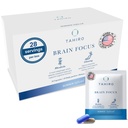 TAHIRO Brain Focus Supplement - Brain Supplements for Memory and Focus - Natural Brain Support Supplement med Gingko Biloba, Panax Ginseng, Herbal Extracts - Non-GMO Vegan Brain Booster - 28 - Pakker