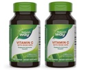 Naturens måde C-vitamin med Rose HIPS, kraftfuld antioxidant & immunfunktion Support fra C-vitamin *, fremmer kollagen for sund hud *, 100 kapsler (Packaging May Vary) - 2 pakke