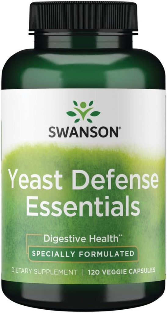 Swanson Yeast Defense Essentials 200 Million Cfu 120 Veg Kapsler
