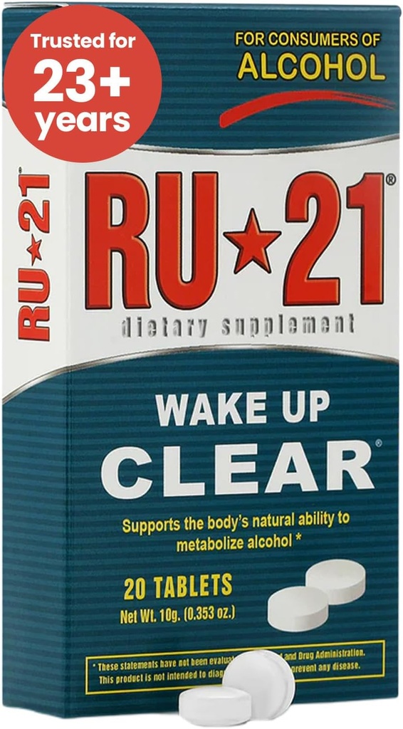 Supplement for når du ønsker at drikke & gå på arbejde den næste morgen • 124; Føles bedre efter at have fejret & Support din lever • 124; Trusted for 23 + Års Budd124; Lavet i USA (20 piller, 10 Servere)