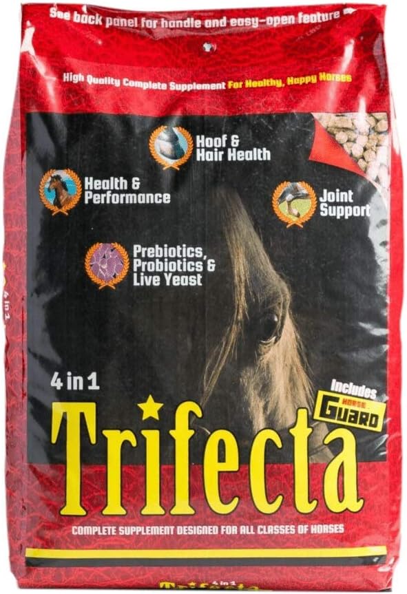 Trifecta 40 lb, 4 Equine Vitamin Minerals i 1 komplet supplement