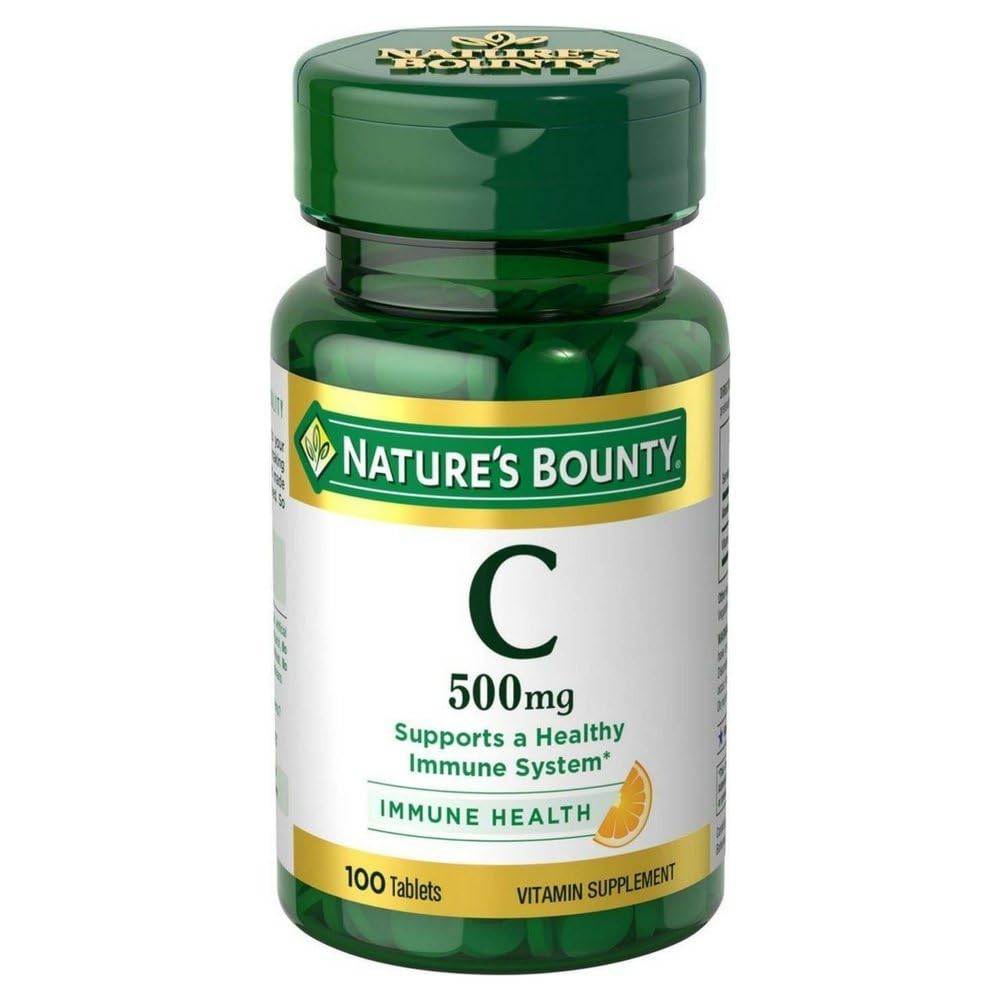 Naturens Bounty C 500 mg tabletter 100 ea (pakke med 6)