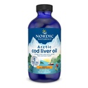 Nordiske Naturals Arctic Cod Leverolie, Orange - 8 oz - 1060 mg Total Omega- 3 'ere med EPA & DHA - Heart & Brain Health, Sund Immunitet, Samlet Wellness - Non-GMO - 48 Serveringer