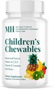 MICHAEL sundhed Naturopatic Programmer Børne Chewables - 60 Vegetariske Wafers - Frugt Punch Flavor - Multivitamin & Mineral supplement - Kosher - 30 til 60 Servere
