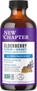 Nyt kapitel Elderberry Syrup, 24 Serveringer, Immunforsvar for voksne & Børn (2 +), 64x Koncentreret Black Elderberry + Thromathing Grade A Honning, Non- GMO projekt Verified, Gluten Free