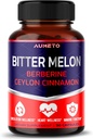 Bitter melonkapsler - Forstærket med Berberine Ceylon kanel til cirkulering wellness og immunfunktion (90 greve (pakke med 1))